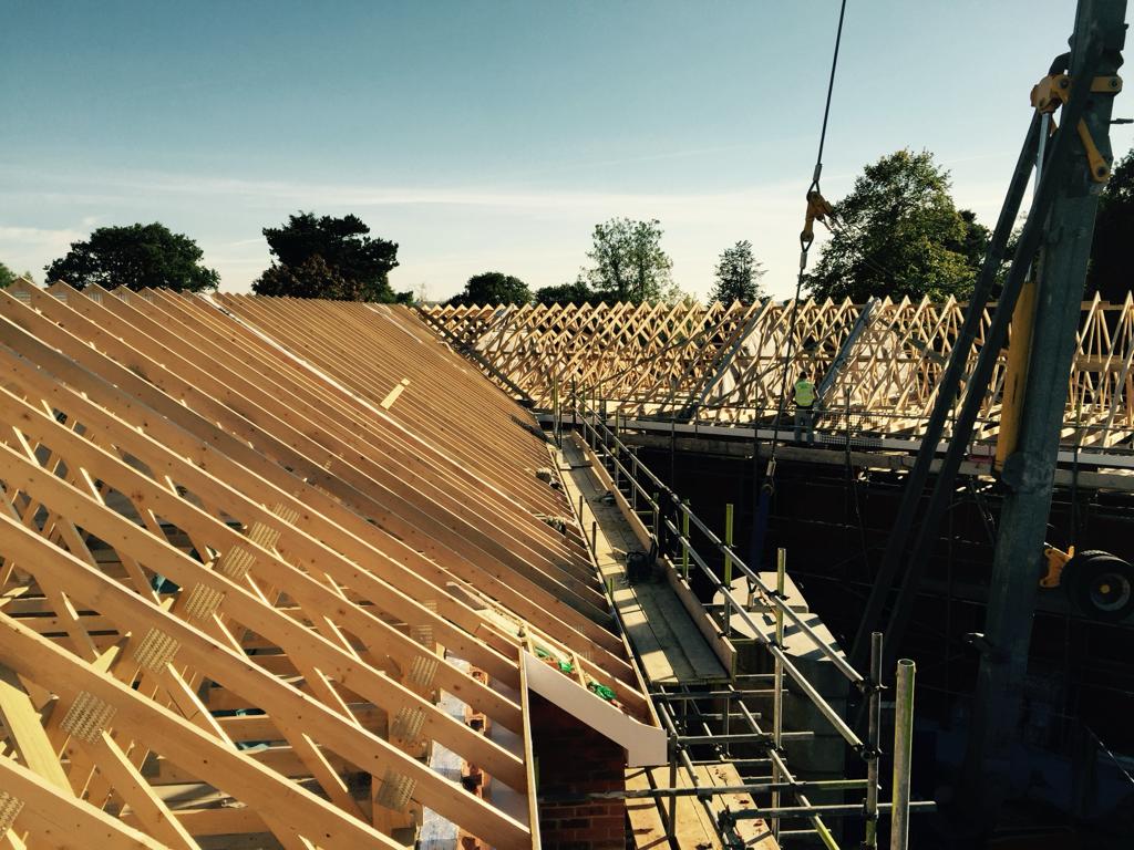 Truss roofing